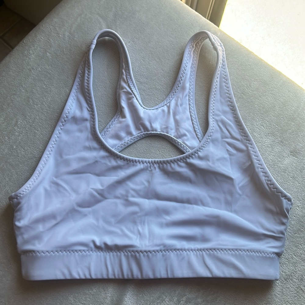 Fabletics Racerback Bikini Top/Sports Bra - Picture 3 of 6